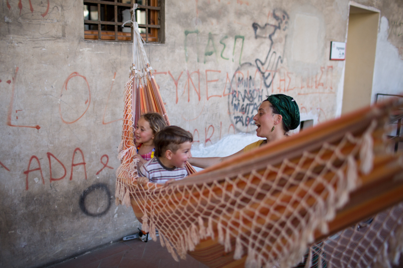 Sant'Apollonia, maggio 2015. Durante il mercato organizzato dalla Polveriera e Mondeggi. © Federico Barattini